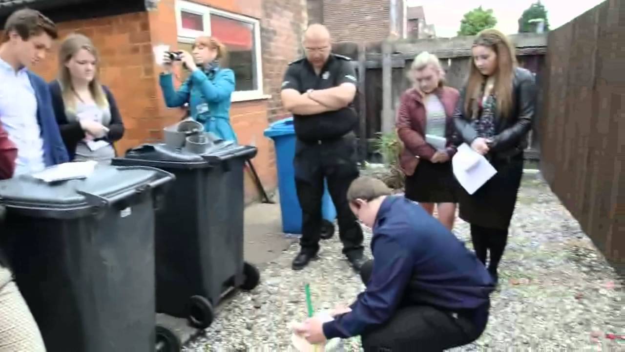 CSI Hull: Students link-up with police for crime scene investigation experience