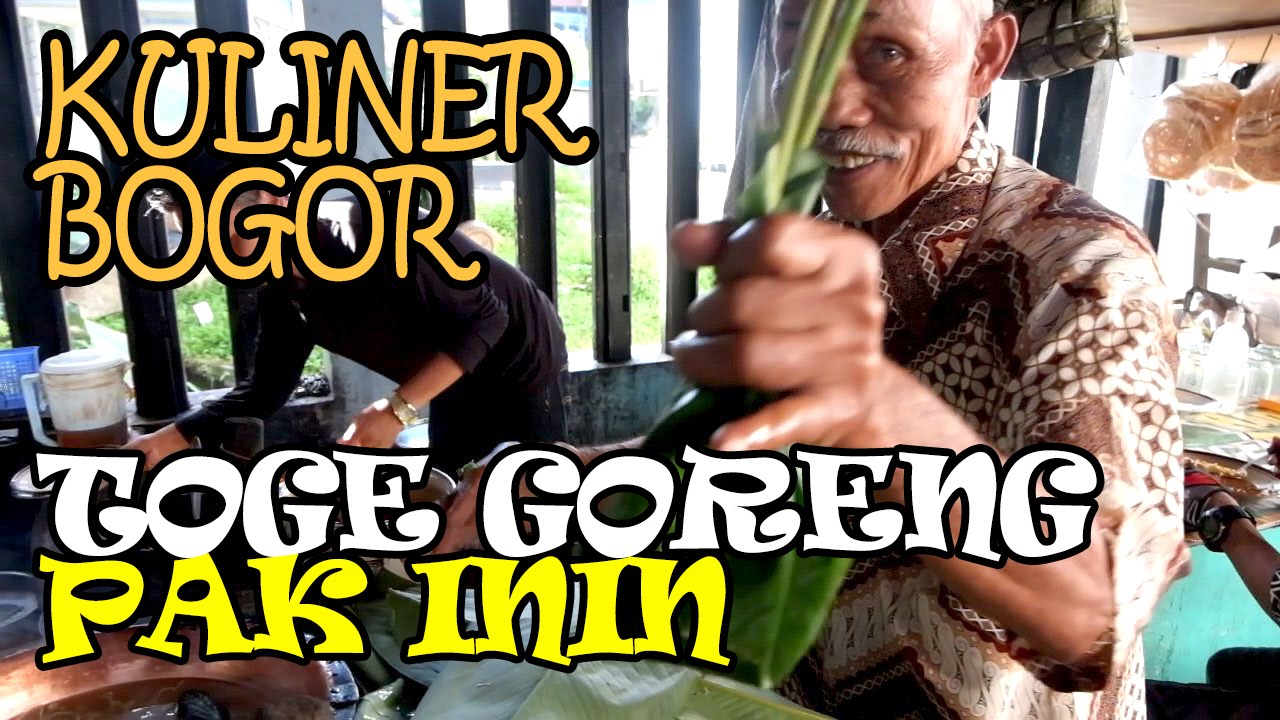 Di Bogor Ada Kuliner Toge Goreng Nikmat Pak Inin Yang Berjualan Sejak Tahun 1965