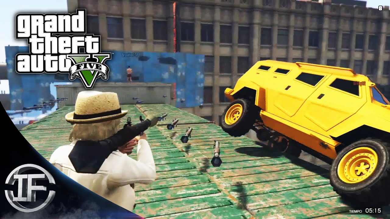 LA BATALLA ÉPICA!! - RPG VS INSURGENT - GTA V Gameplay
