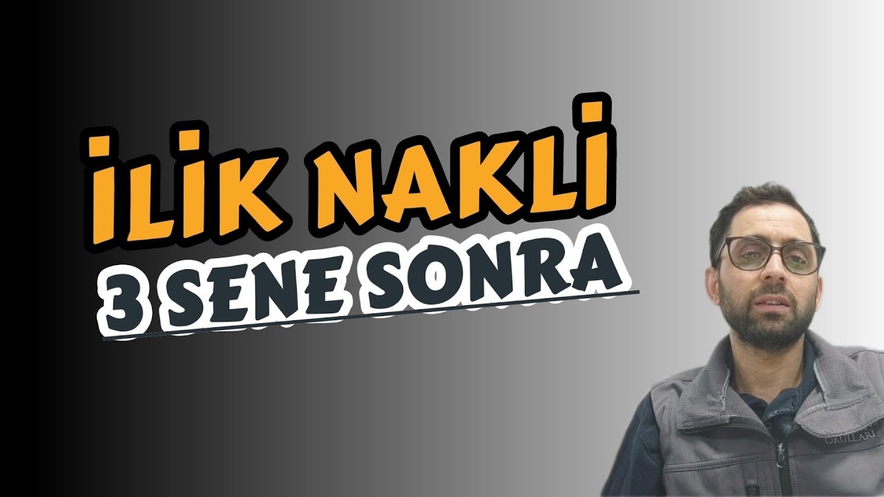 İLİK NAKLİ | 3 YILIN ARDINDAN...