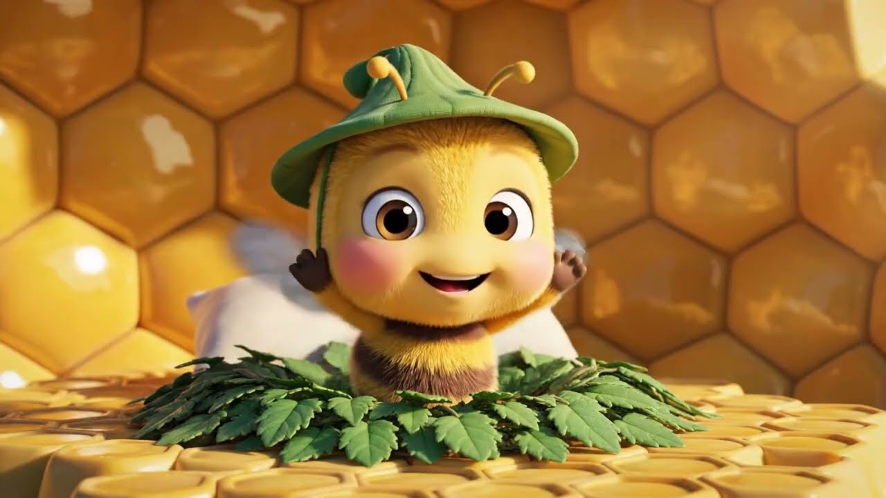 Little Bee&rsquo;s Daily Adventure 🌼 | Relaxing 3D Kids Animation