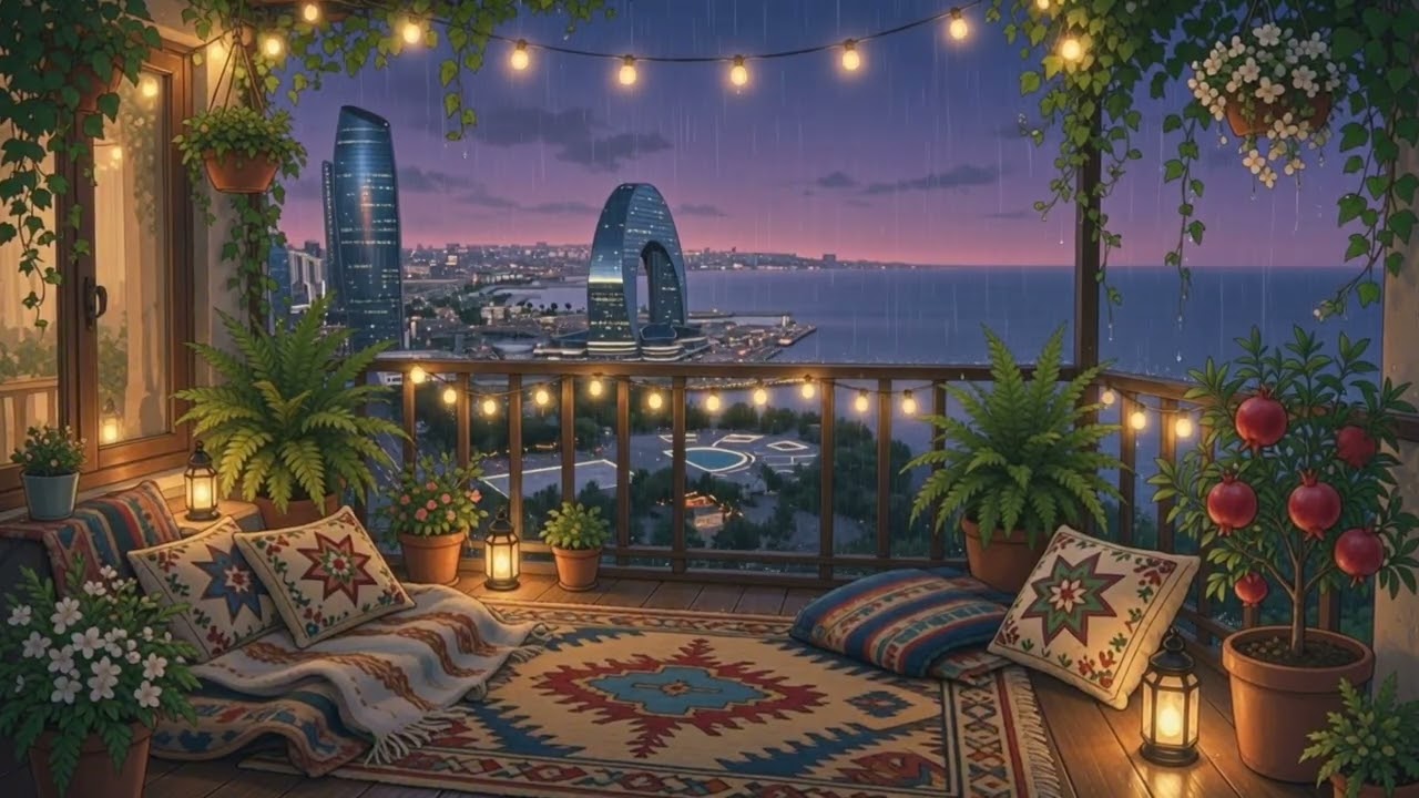 Azerbaijani Mugam Jazz Fusion Groove &bull; 1 Hour Chill Vibes