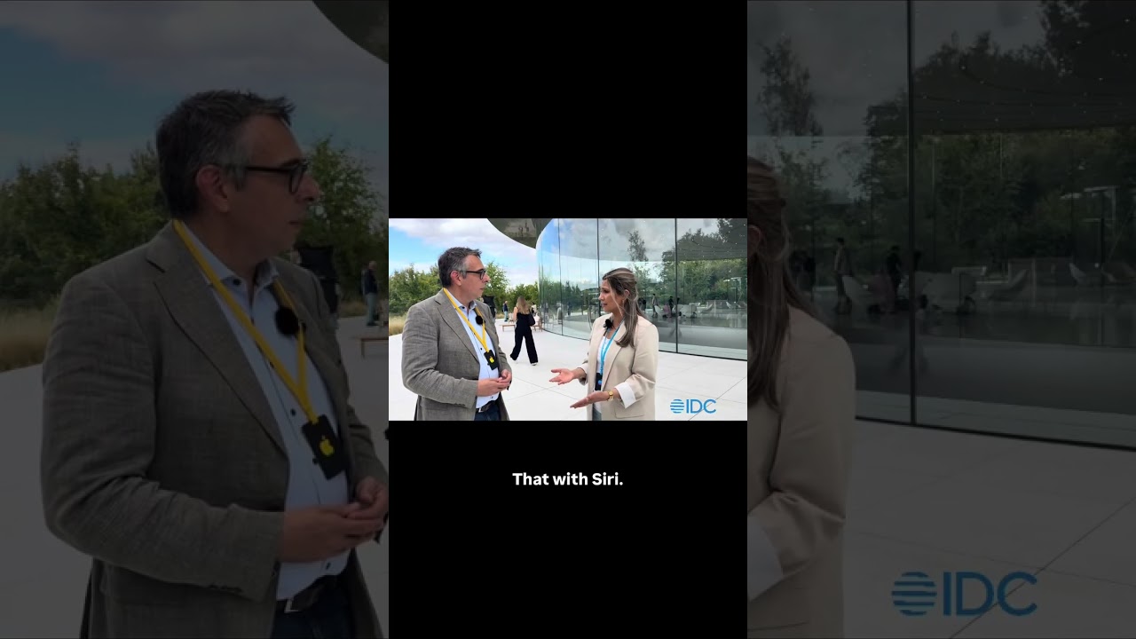 In conversation with Nabila Popal (IDC) about Apple Fall 2025 event announcements