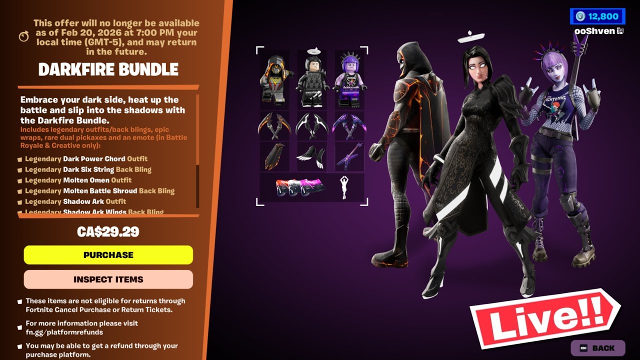🔴 *NEW* FORTNITE UPDATE! ITEM SHOP TODAY! (Chapter 7 LIVE)