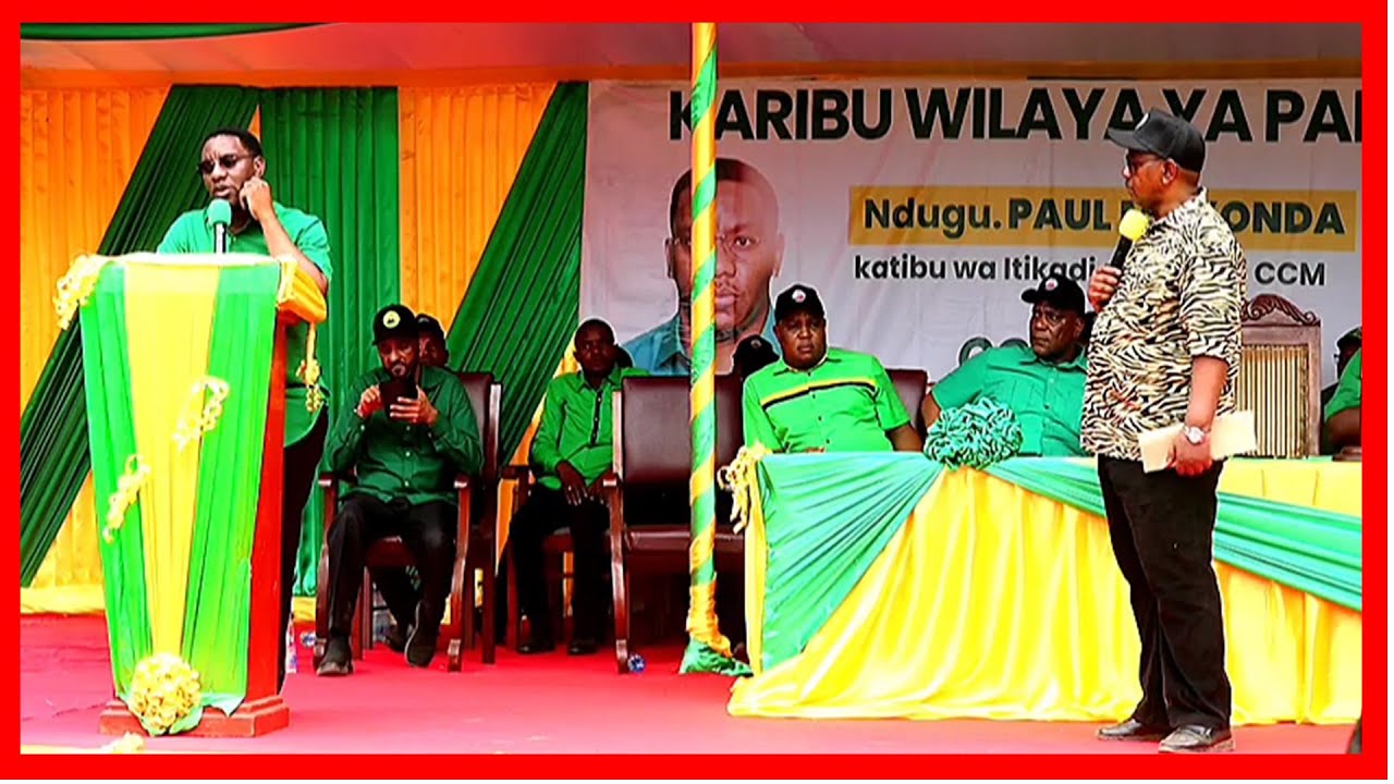 MAKONDA AMPA KIBANO KIKALI MKURUGENZI PANGANI/APATA KIGUGUMIZI KUJIBU MASWALI
