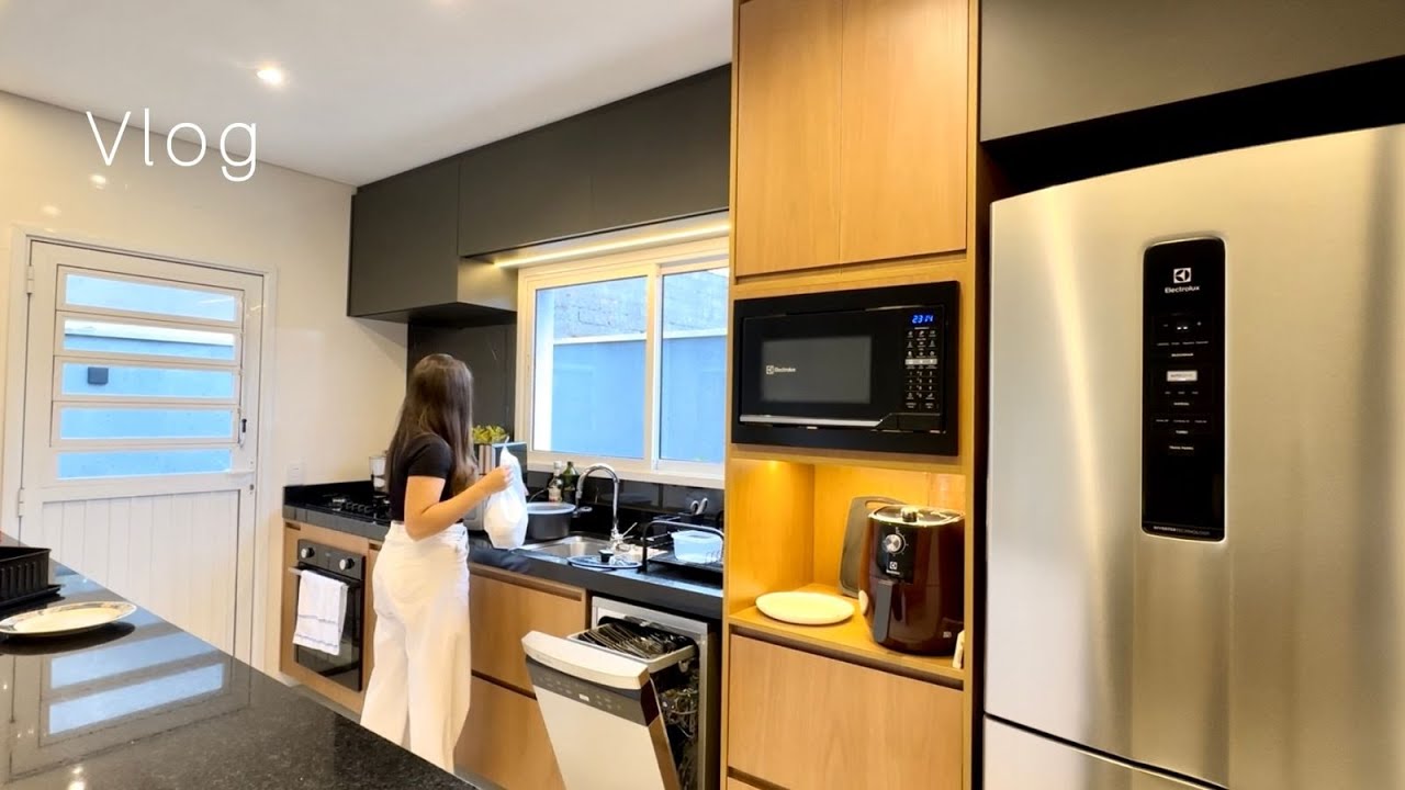 Café da manhã ☕ tour de decoração e comprinhas pra casa 🏡✨