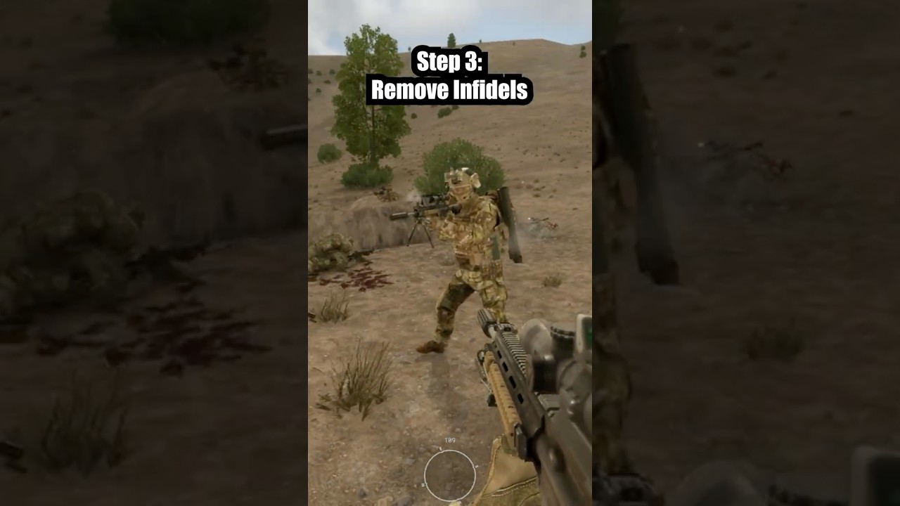 Inflicting PTSD and Mistrust On MILSIM Players | Arma Reforger #shorts