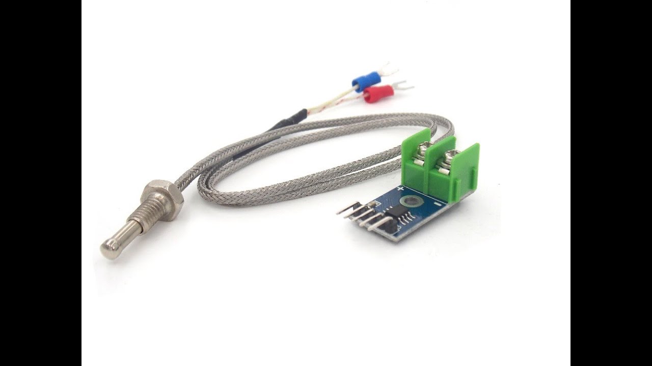 Como usar termopar do tipo K com arduino