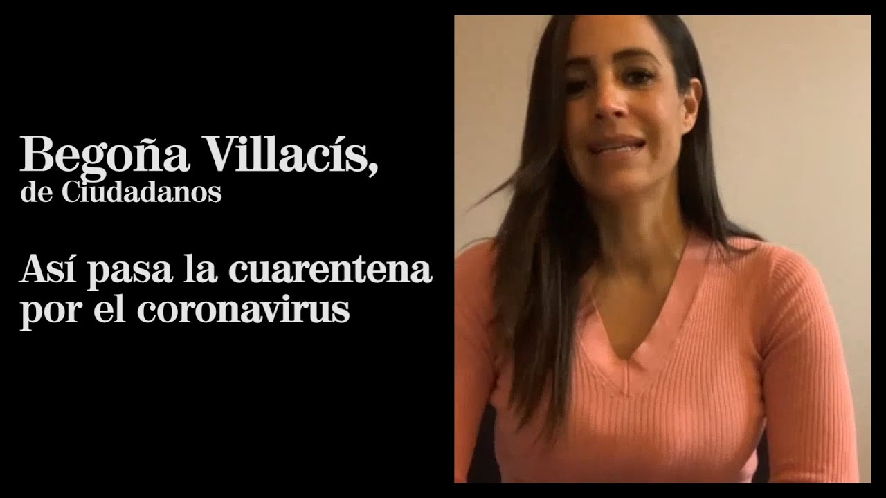 Así pasa la cuarentena por el coronavirus Begoña Villacís, Vicealcaldesa de Madrid