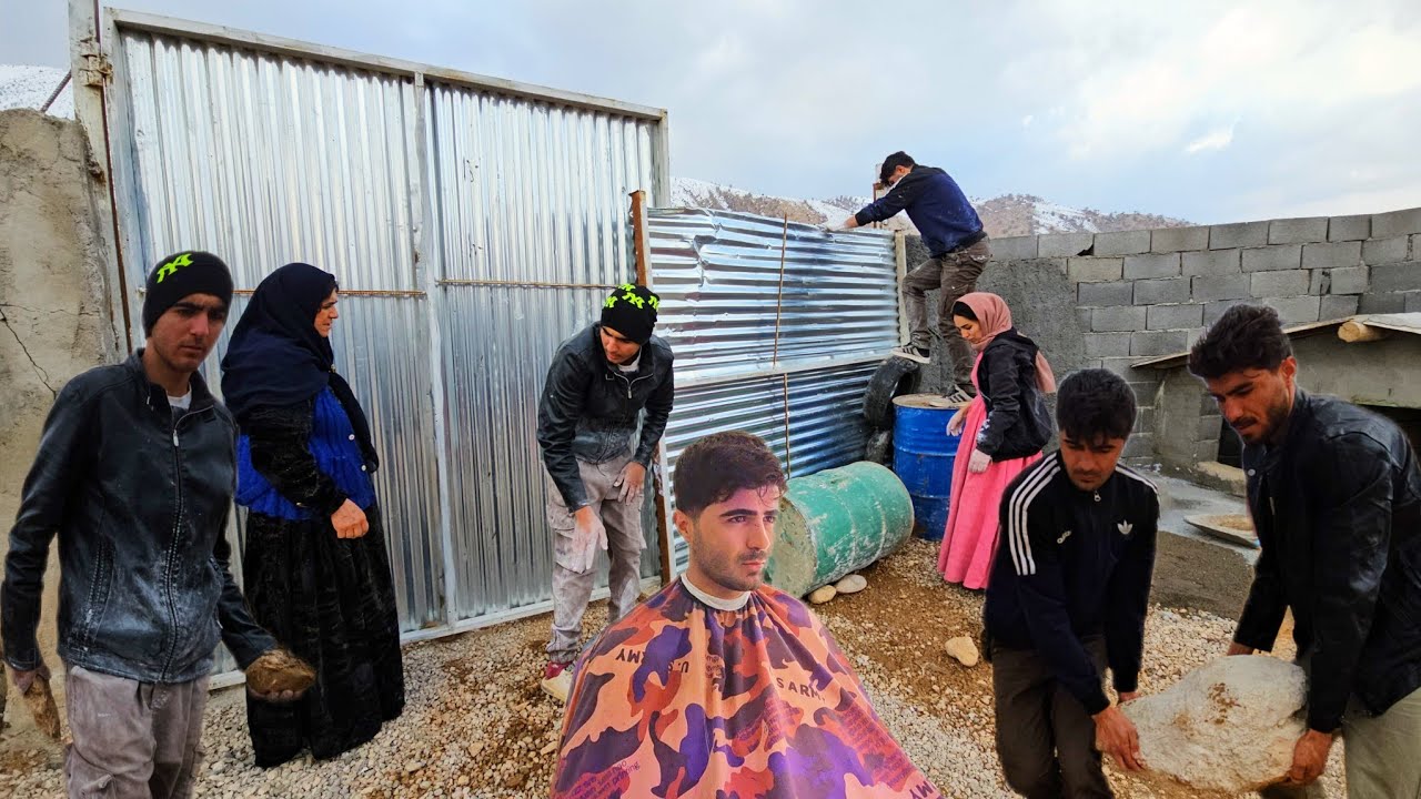 Collaboration with the Daral Nomadic Family: Renovating a Beautiful Courtyard