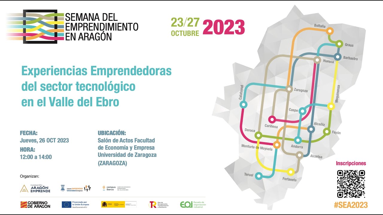#SEA2023 | Experiencias Emprendedoras en el Sector Tecnológico en el Valle del Ebro