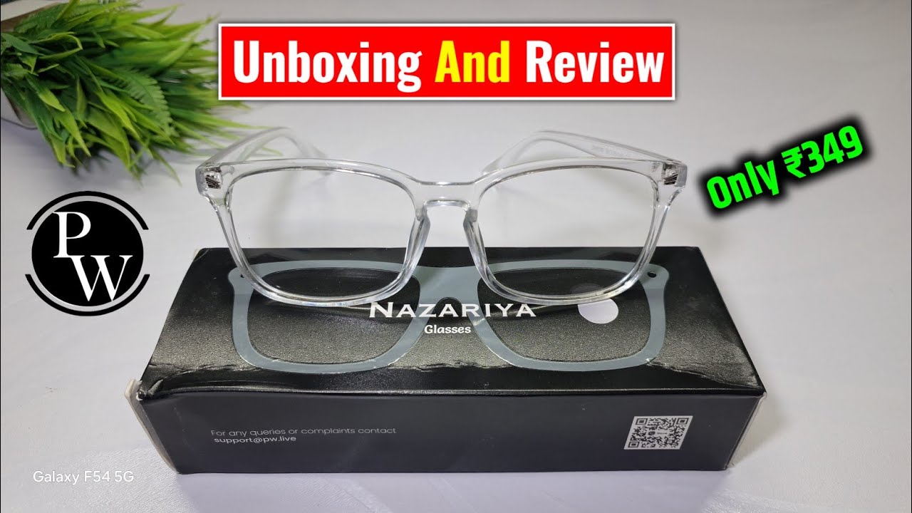 PW Nazariya Blue Light Blocking Computer/Mobile Glasses Unboxing | Pw Nazariya Glasses Unboxing |