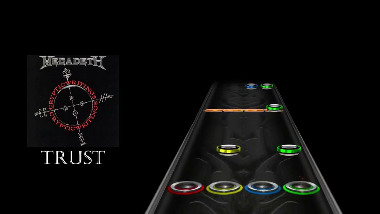 Megadeth - Trust, Clone Hero Drum Chart Showcase