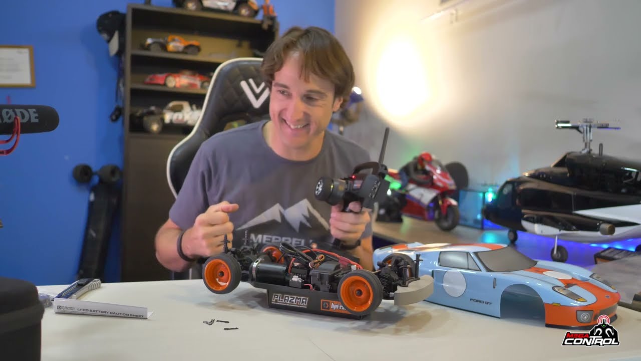 El Nuevo FORD GT Super Deportivo RC Hpi 😃 super r&aacute;pido!  #automodelismo #rccars