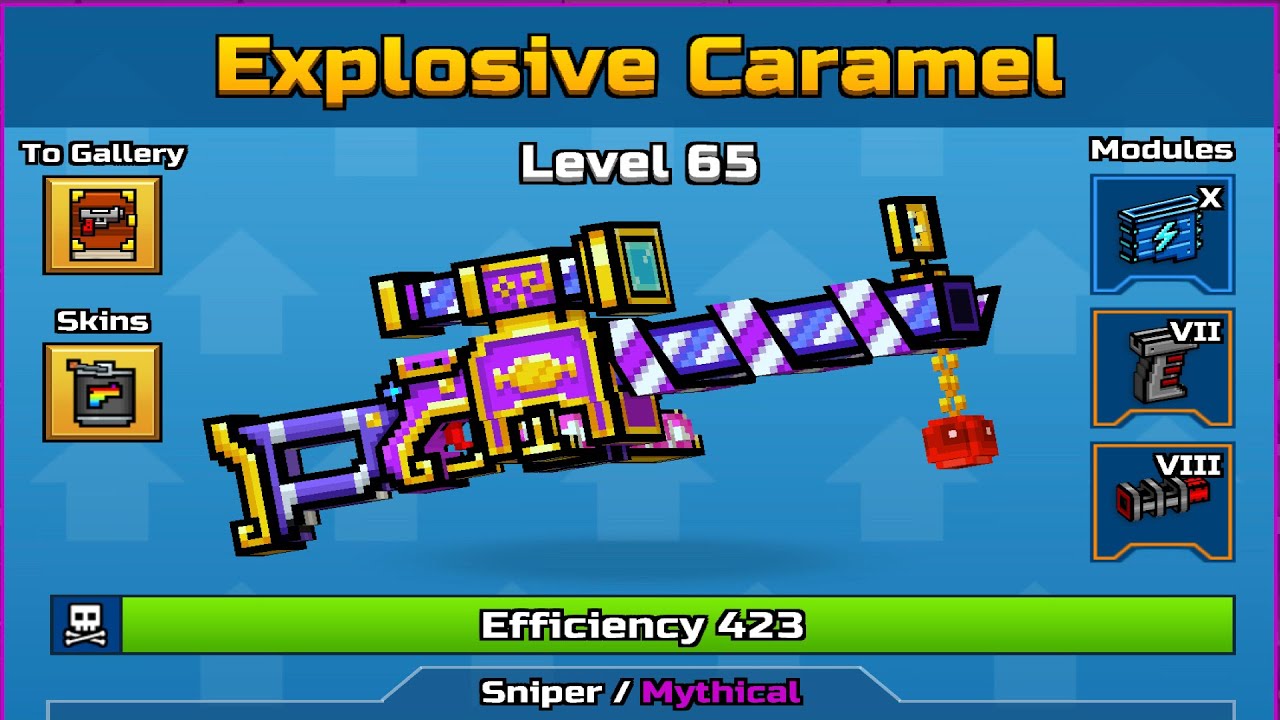 explosive caramel is a Op sniper! | PG3D