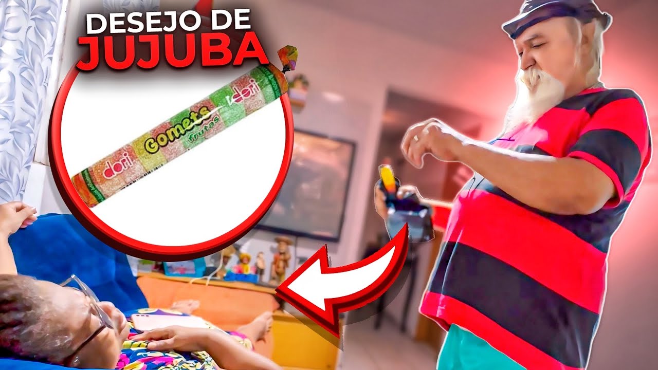 DONA ZAZA TEVE DESEJO DE COMER JUJUBA 🤣🤣🤣 | LUIZ DO SOM