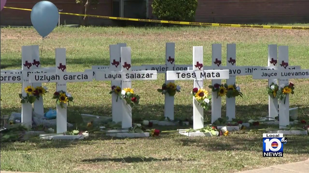 Family members and classmates mourn the victims of Uvalde school shooting