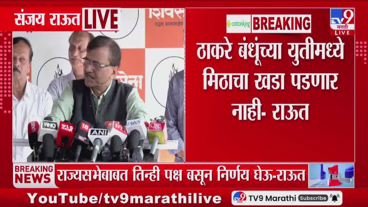 Sanjay Raut | Raj-Uddhav Thackeray यांच्या युतीमध्ये मिठाचा खडा पडणार नाही