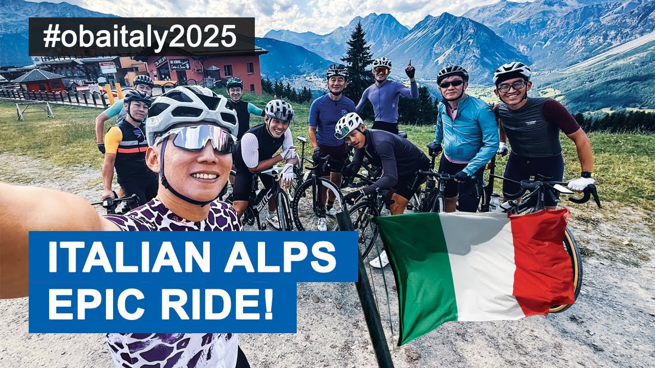 Cycling the Italian Alps - Stelvio, Gavia, Foscagno & More! (Singapore to Bormio)