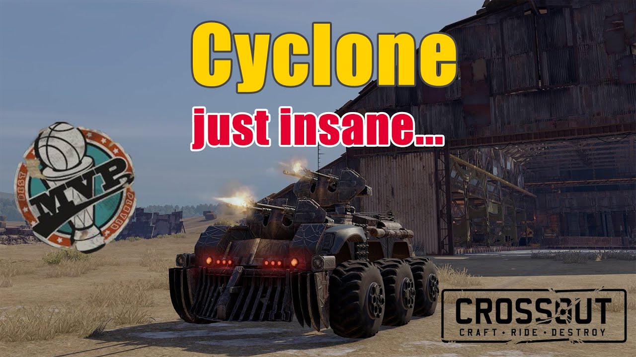 Crossout - Cyclone Autocannon - Just Insane...