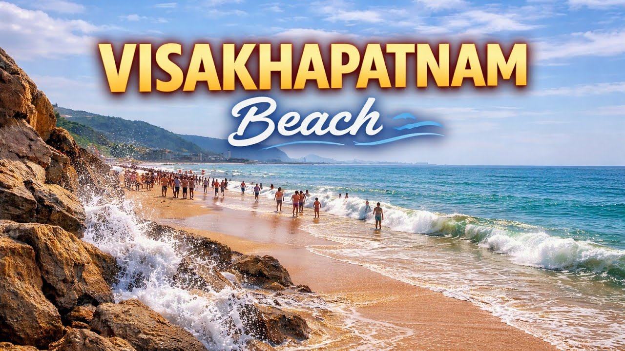 VISAKHAPATNAM BEACH | Golden Sand, Velvet Waves & Peace | 