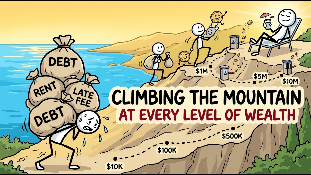 Climbing the Mountain at Every Level of Wealth