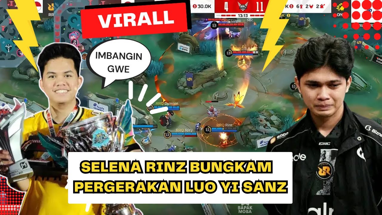 SELENA RINZ MASIH TERLALU KUAT DIHADAPAN LUO YI SANZ | #MLBBCREATORID