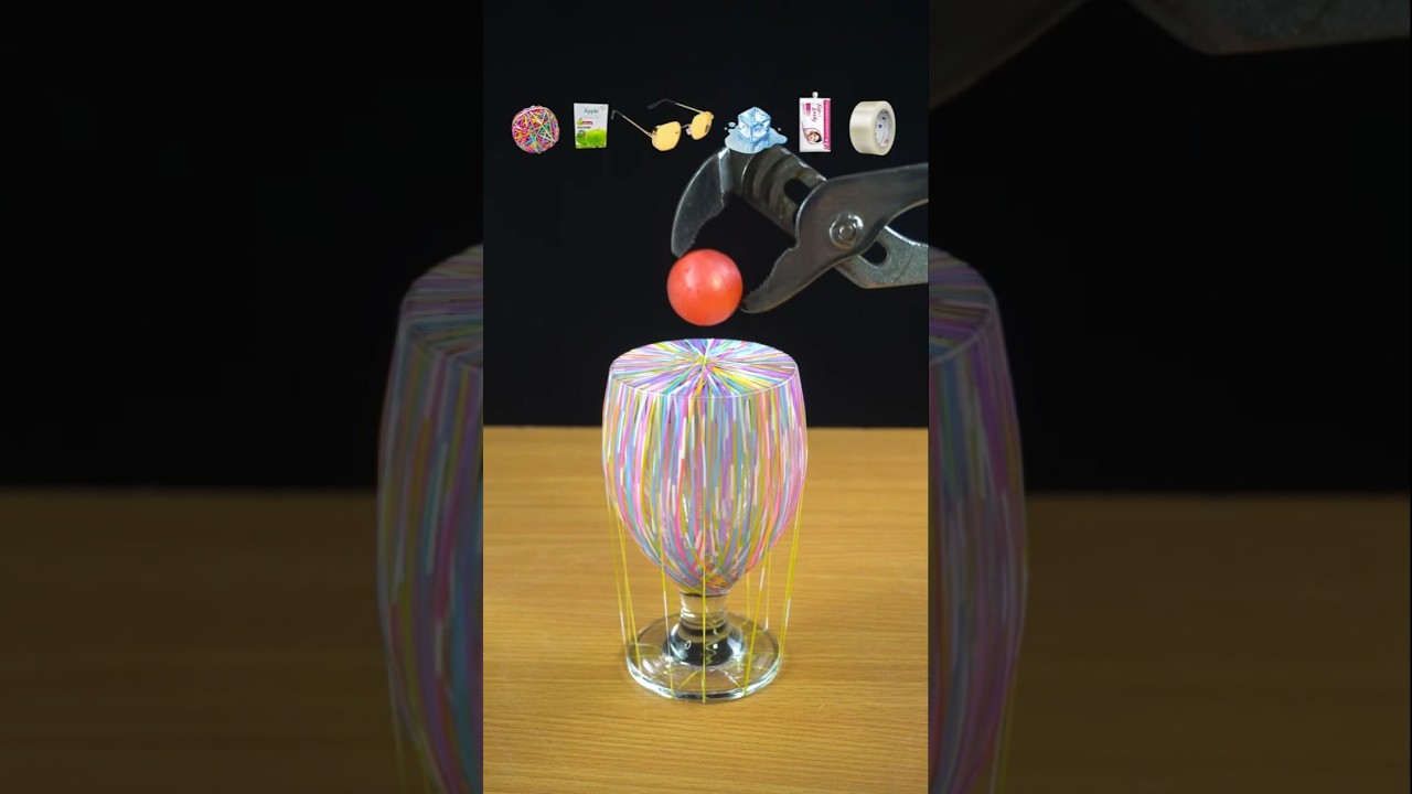 Testing The Power Of Hot Ball #experiment #satisfyingasmr #asmr #relaxing #hotball #power