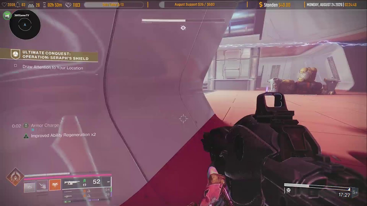 Conquest Lightblade + Weekly GM Helps - Solo Seraph Practice - Join us on Twitch! (Music / Games)