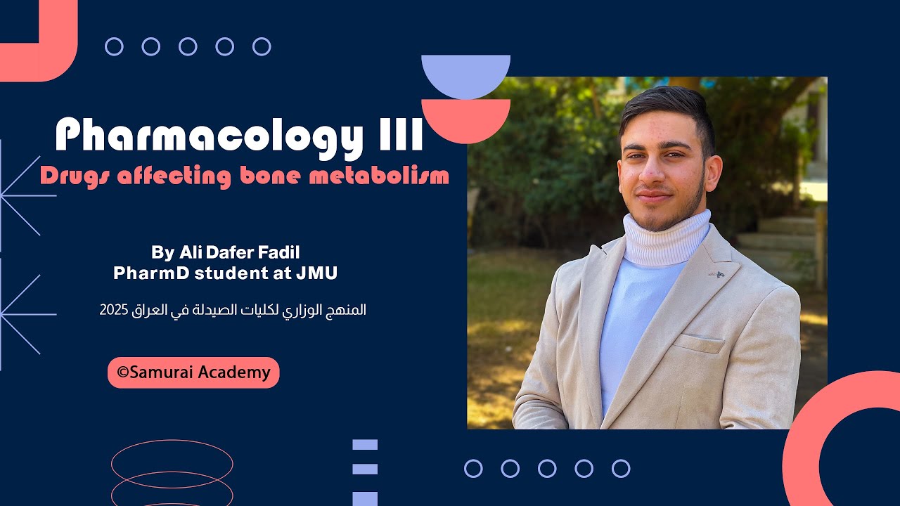 Pharmacology III : Drugs Affecting Bone metabolism