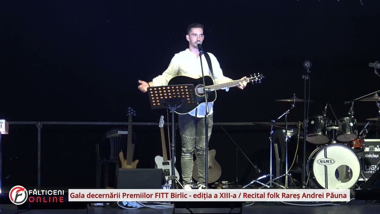 Gala decernării Premiilor FITT Birlic - Recital Rareș Andrei Păuna