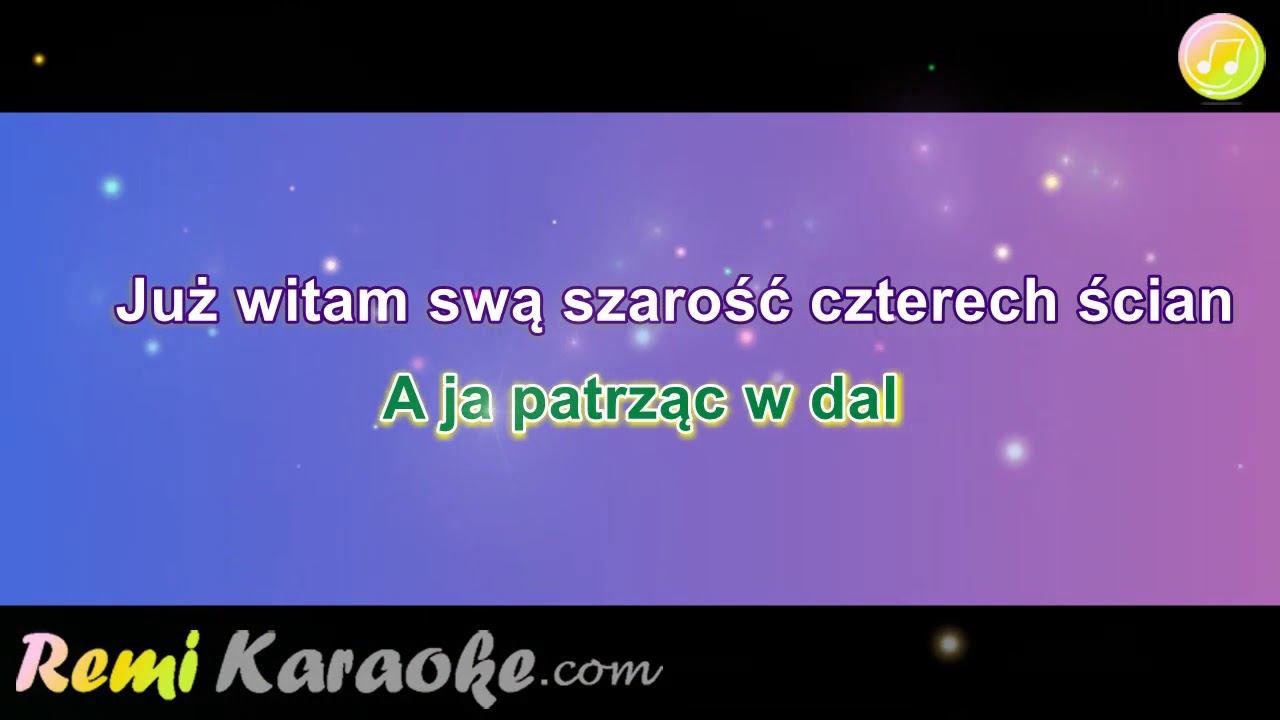 Bajm - Noc Po Ciezkim Dniu (karaoke - RemiKaraoke.com)