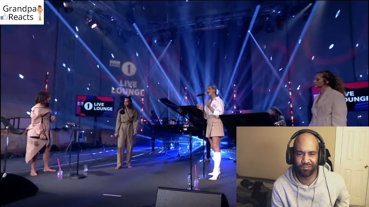 LITTLE MIX REACTION TO - Little Mix - Falling (Harry Styles cover) in the Live Lounge