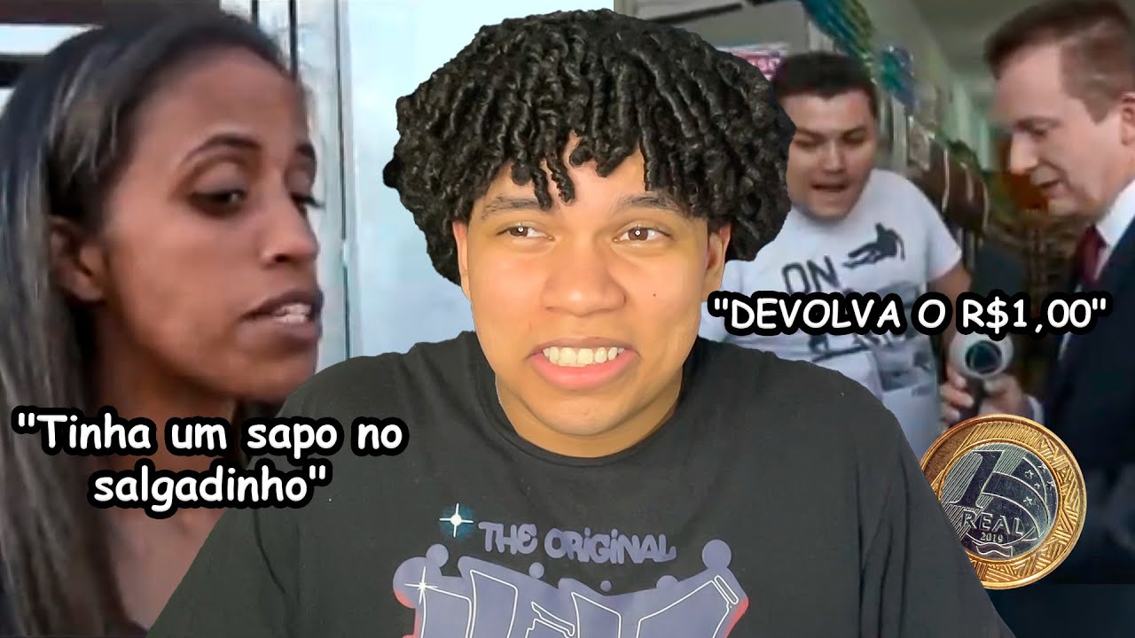 Ela achou um sapo no salgadinho e chamou o Celso Russomano pra resgatar o 1 REAL de prejuízo