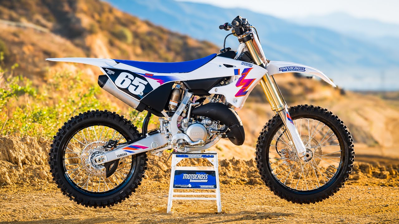 Протестировано двухтактное Yamaha YZ125 2024 года