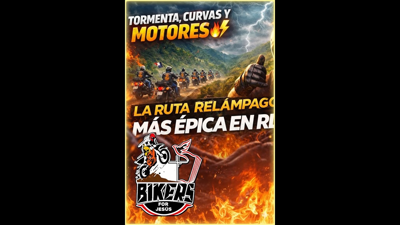 Bikers For Jesus en Acción 🔥⚡ | Curvas, Montañas y Pura Adrenalina en la Ruta Relámpago
