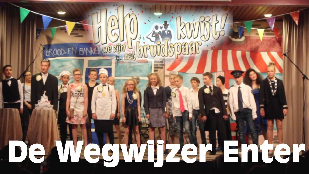 Help, we zijn het bruidspaar kwijt! - De Wegwijzer Enter
