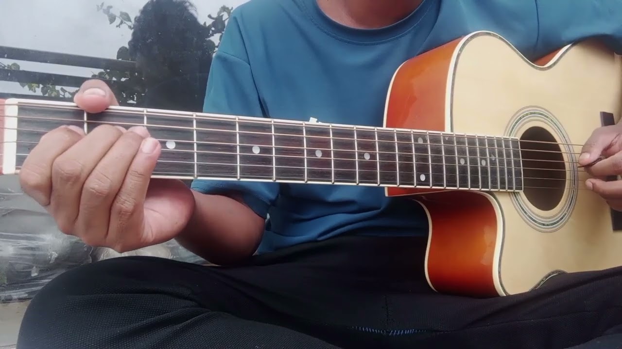 Samjhine Mutu -The Edge Band Guitar cover.