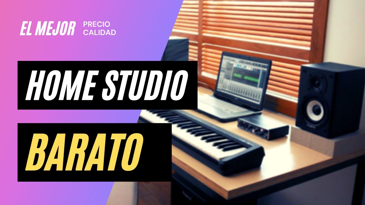 Home Studio Casero Barato 🏆 muy econ&oacute;mico 🔥