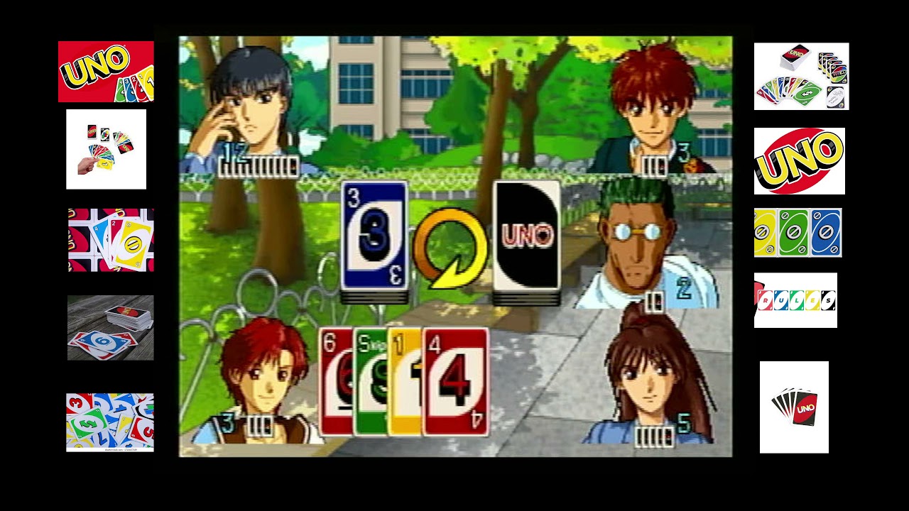 Uno DX 5 Player 1 Round Game