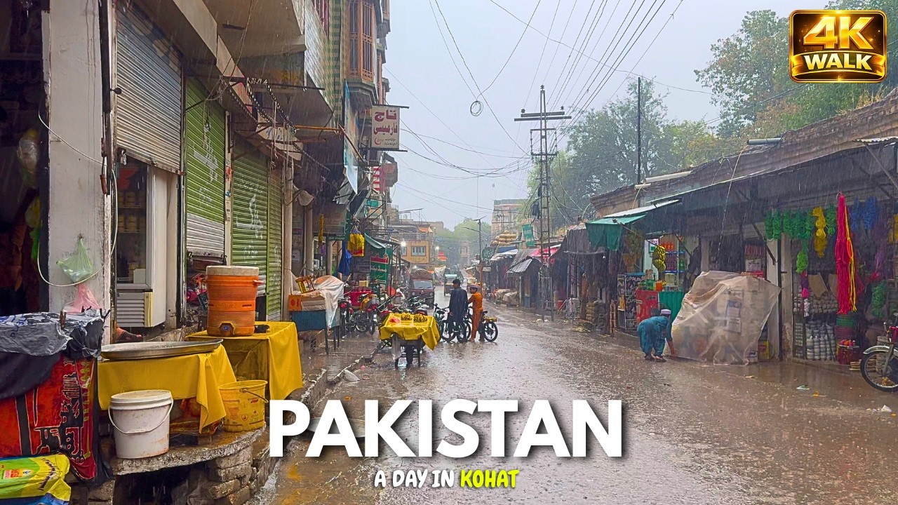🇵🇰 Inside the Historical City Of Pakistan : Kohat 4k Walking Tour