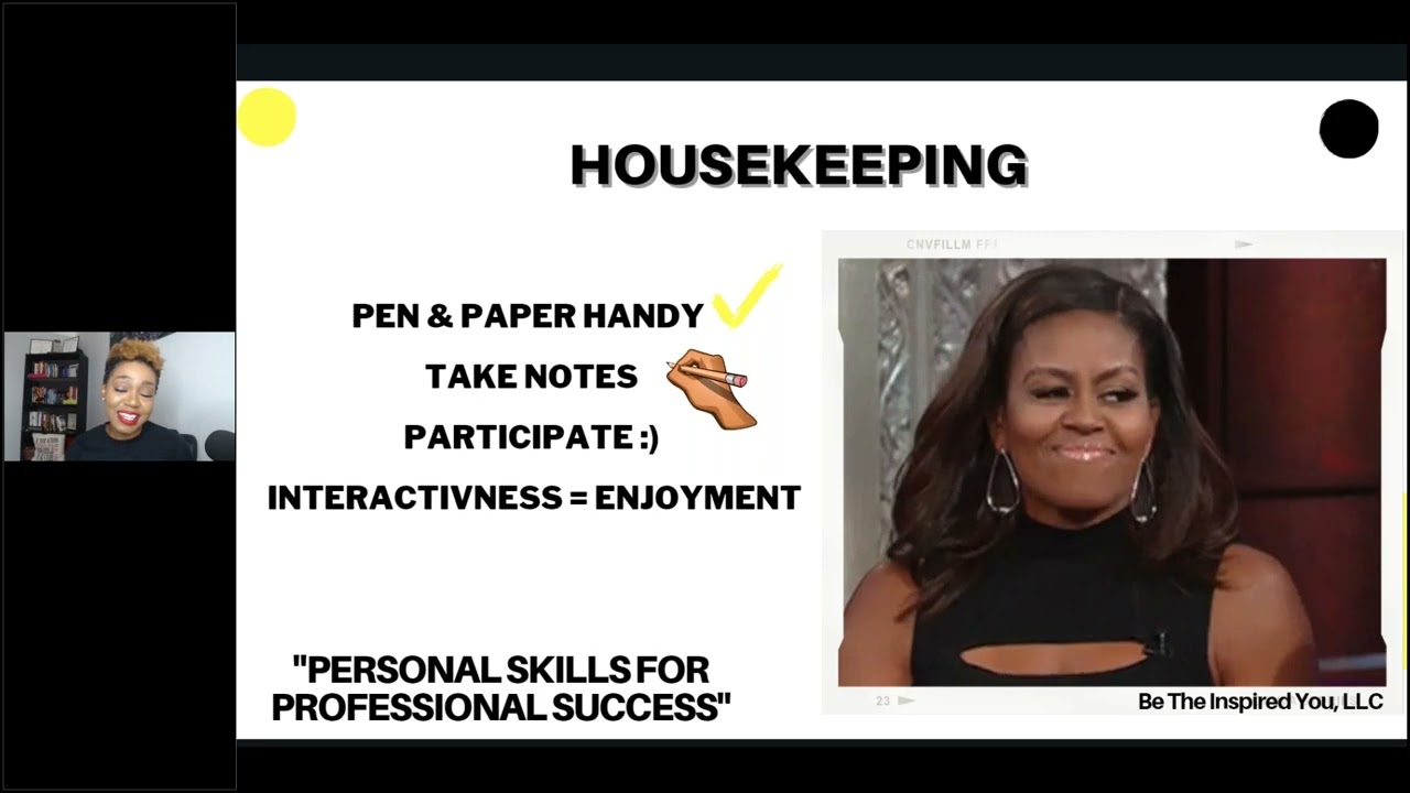 Be the Inspired You: Identifying & Owning Personal Skills for Professional Success