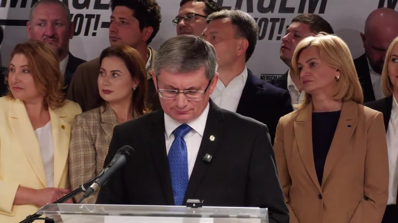 Conferință de presă susținută de Președintele PAS, Igor Grosu (29 septembrie 2025)