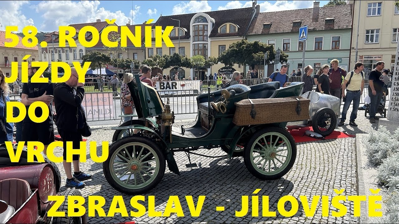 Mezinárodní závod historických vozidel do vrchu Zbraslav Jíloviště 2025 - Sestřih z akce