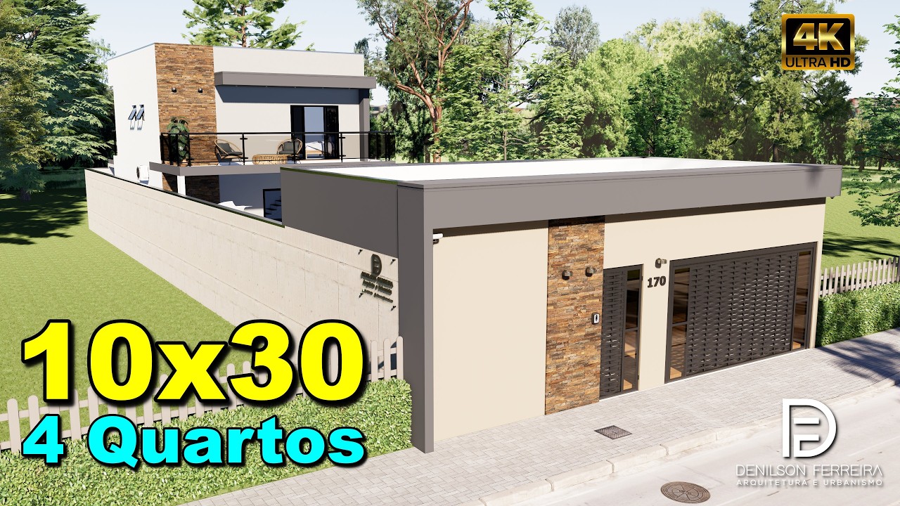 171 - O Segredo para Construir um Sobrado 4 Quartos em Terreno 10x30 com SUCESSO