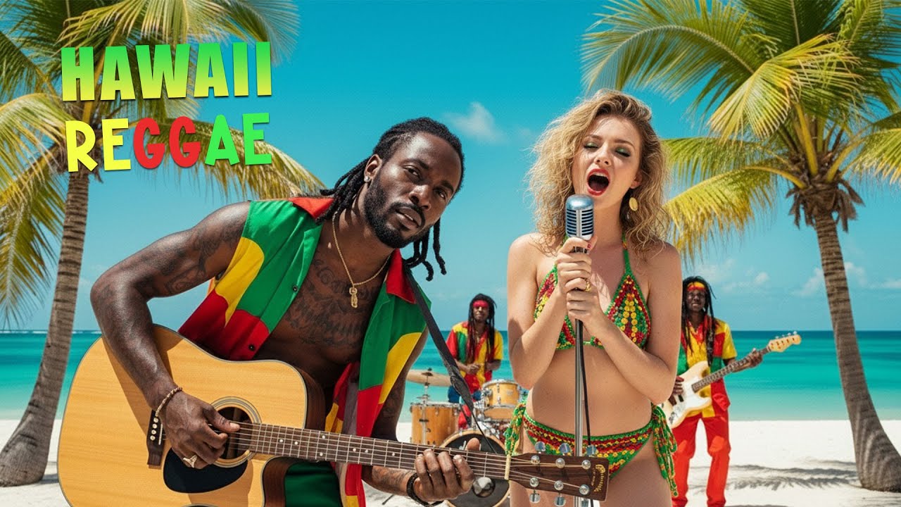 🌴 Tropical Reggae Vibes &ndash; Smooth Hawaiian Beats for Stress Relief 🌊