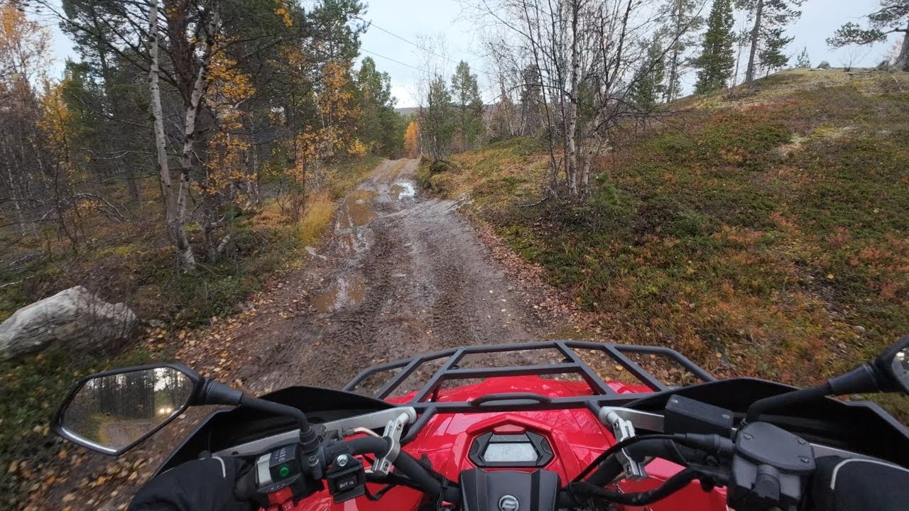 Autumn ATV Exploring, Cforce 520, Can Am 650