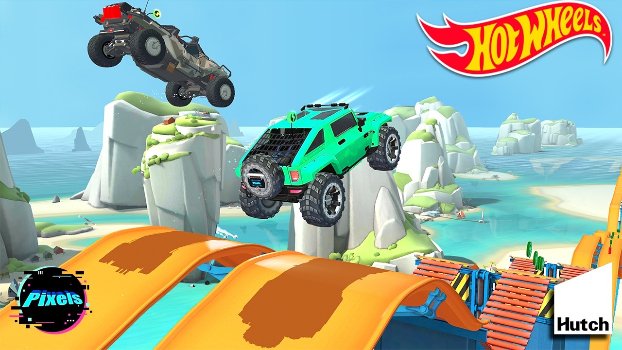 Hot Wheels Race Off Ultimate Set 7 New Cars