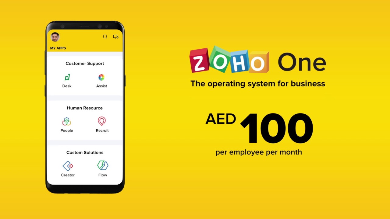 Zoho One - The Operating System for Business