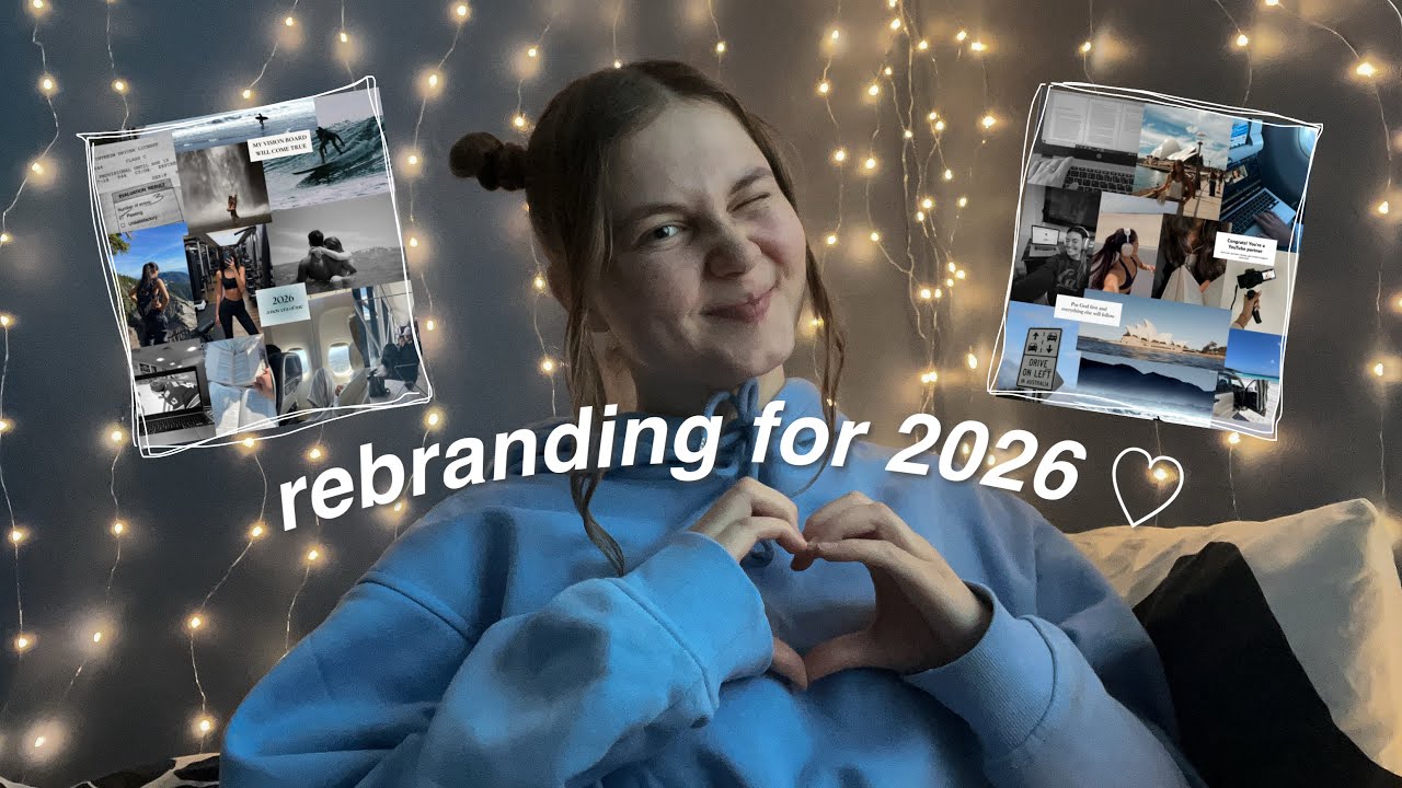 Ребрендинг к 2026 году!! ♡︎ Постановка целей, создание доски визуализации и списка дел на будущее.